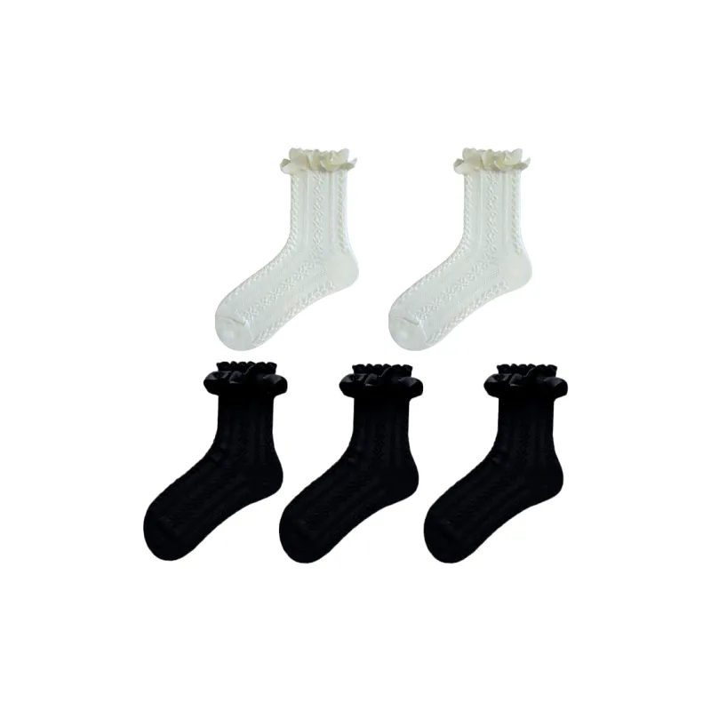 Evening Classroom Mid Calf Socks Women's 5 Pack-6