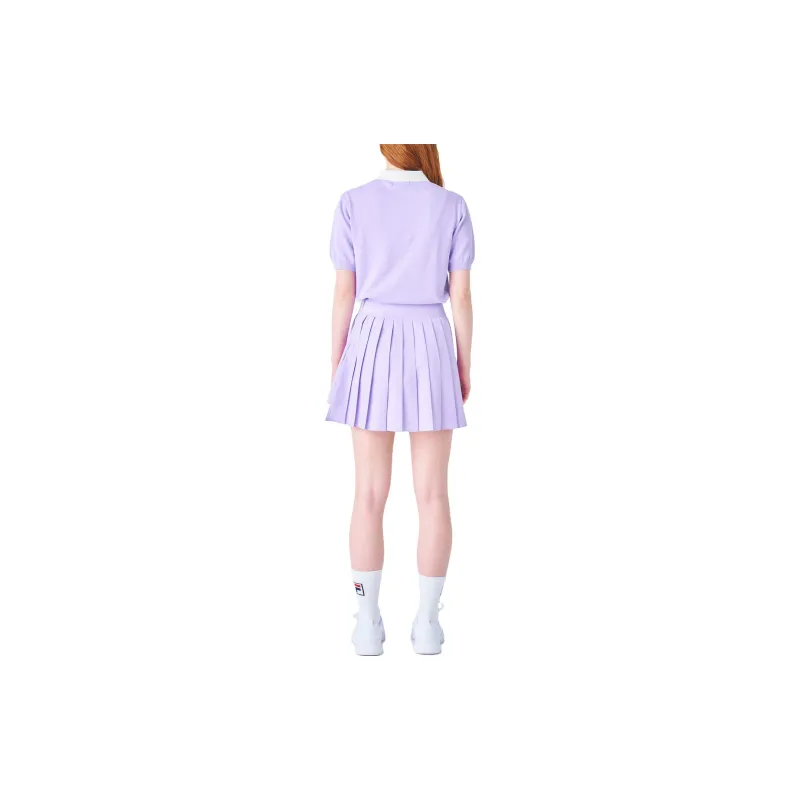 FILA Polo Shirts Women's Light Purple-3