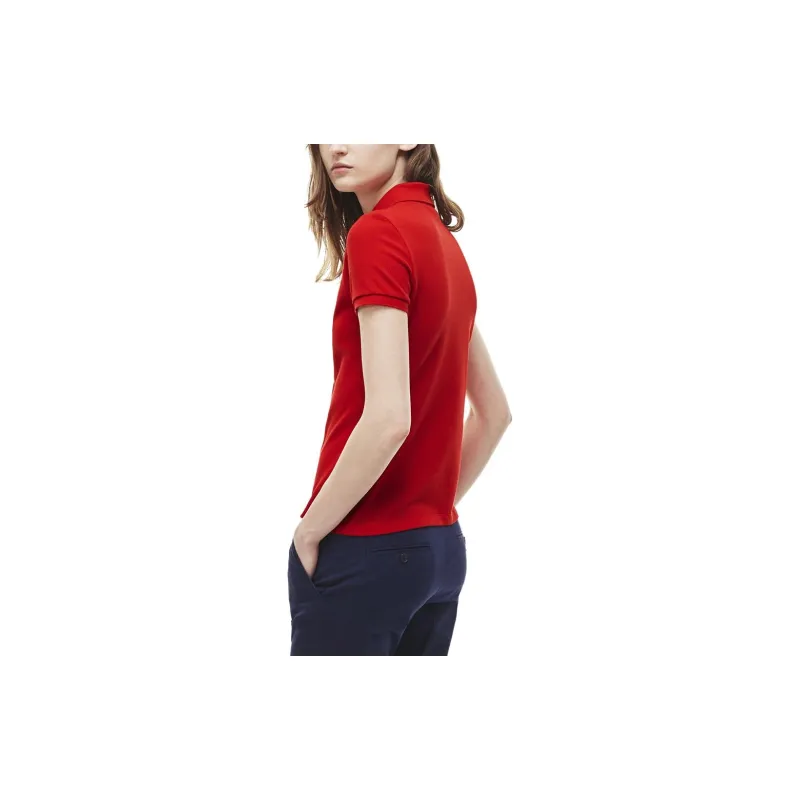 LACOSTE Polo Shirts Women's Red-3