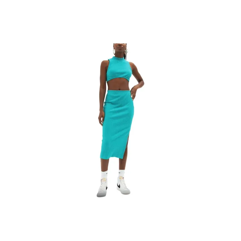 Nike Sportswear Chill Rib Women's Slim Midi Skirt-4