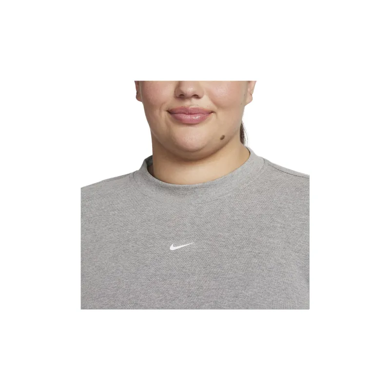 Nike Dri-FIT One Women's Crew-Neck French Terry Tunic Plus Size-3