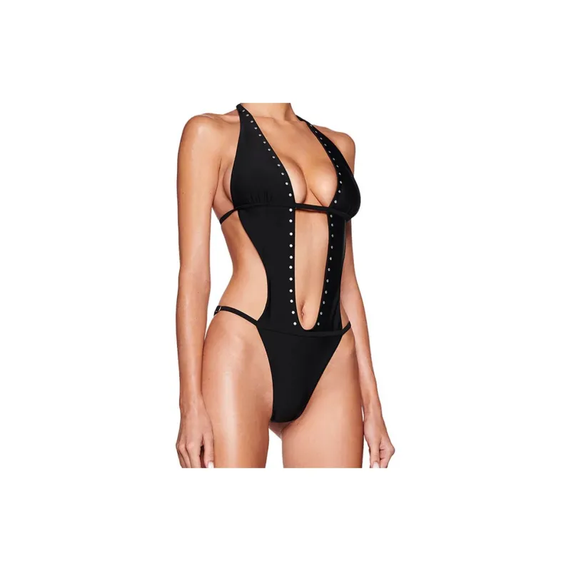 I.AM.GIA SAMANTHA ONE PIECE Bodysuits Women's BLACK/Black-1