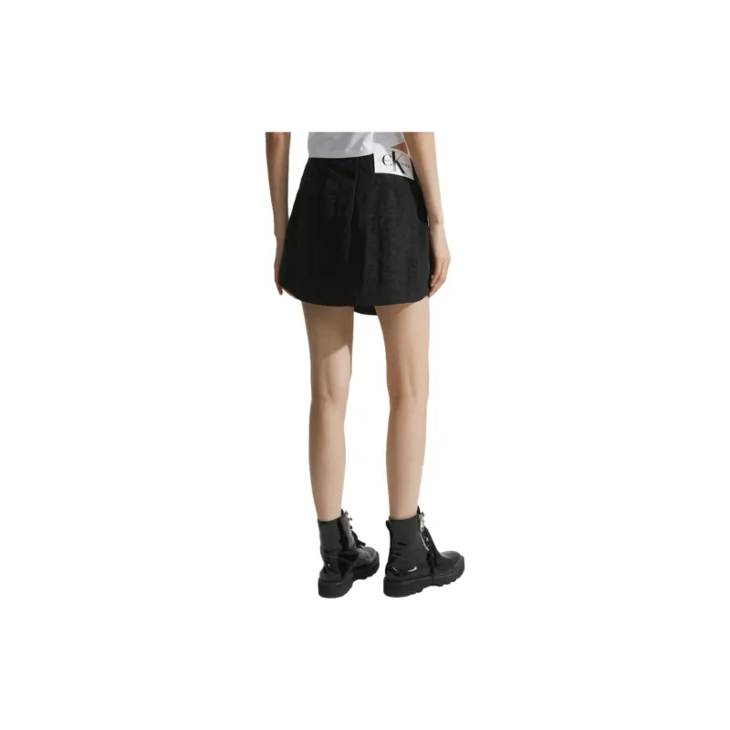 Calvin Klein Casual Short Skirts Women's Space Black BEH-1