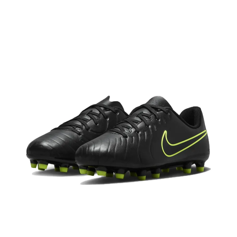 Nike Tiempo Legend 10 Club MG GS 'Black Volt'-2