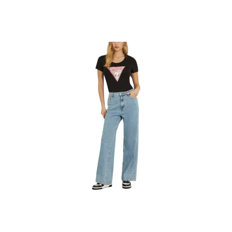 GUESS T Shirts Women's Black-1
