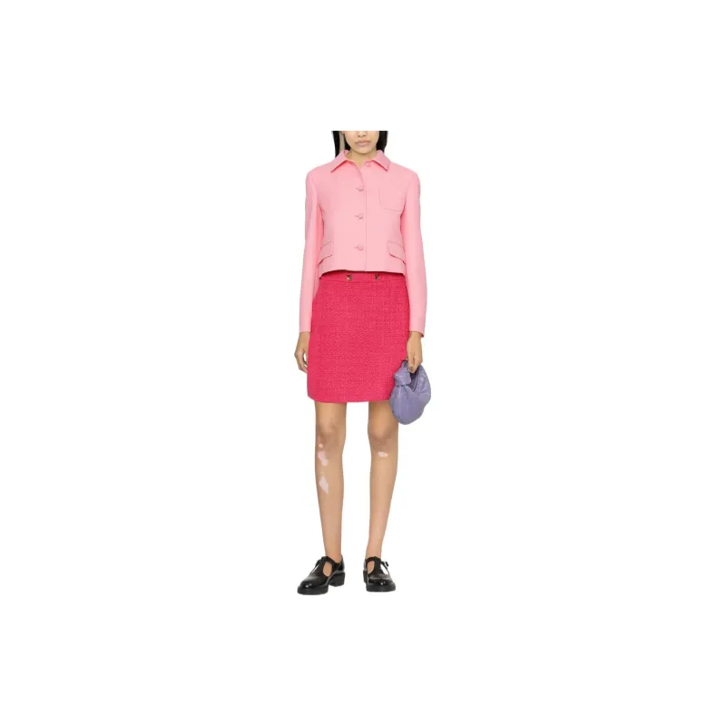 Valentino Casual Short Skirts Women's Pink-1