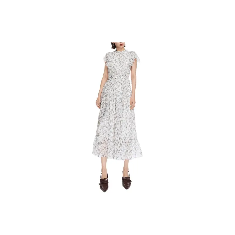 MOUSSY Short Sleeved Dresses Women's-4