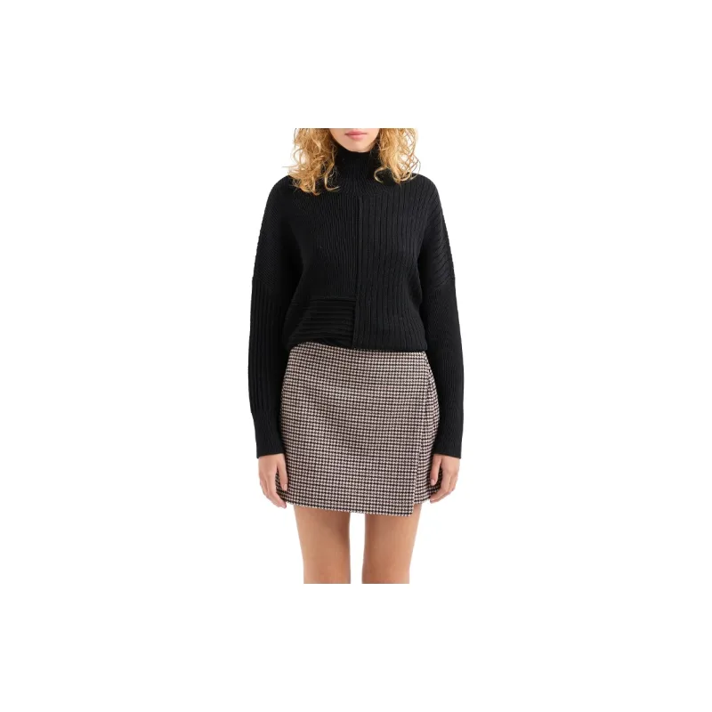 ARMANI EXCHANGE Houndstooth Mini Skirt-1