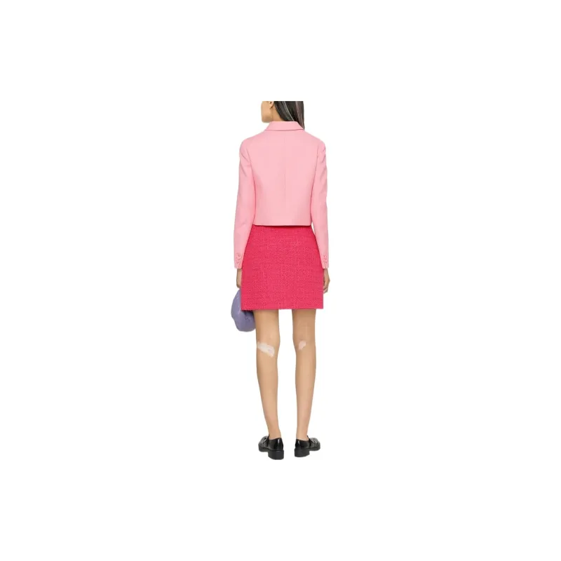Valentino Casual Short Skirts Women's Pink-2