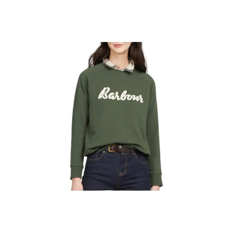 BARBOUR Sweatshirt Women's Olive Green-1