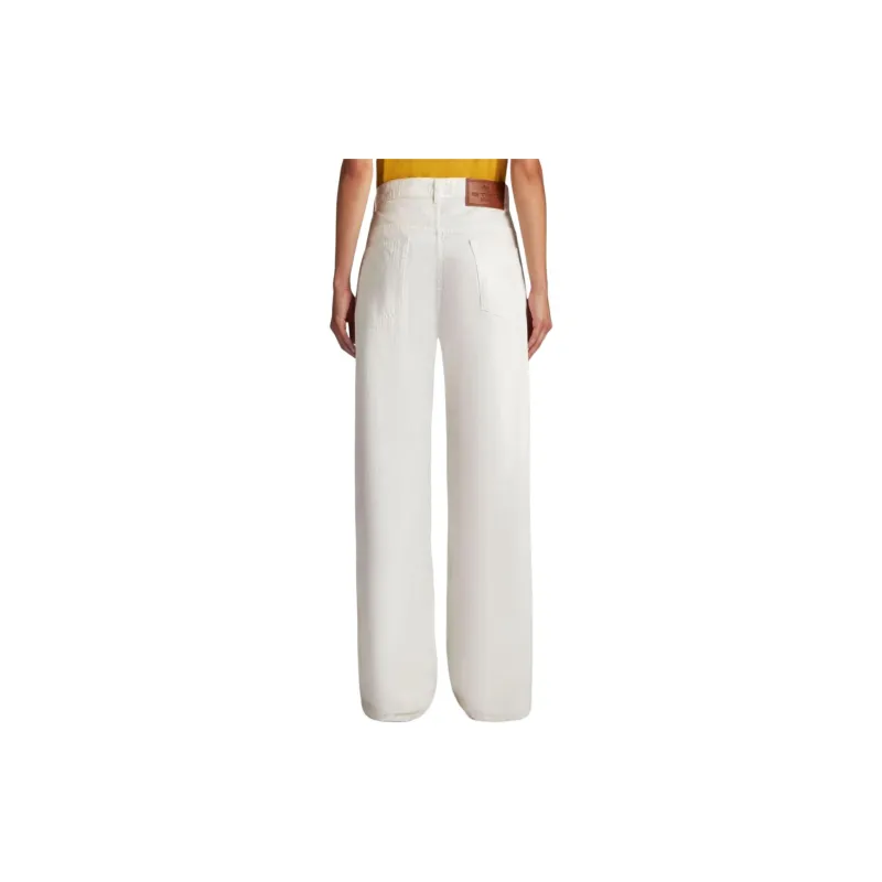 ETRO Pegaso Embroidered Low Waisted Jeans-3