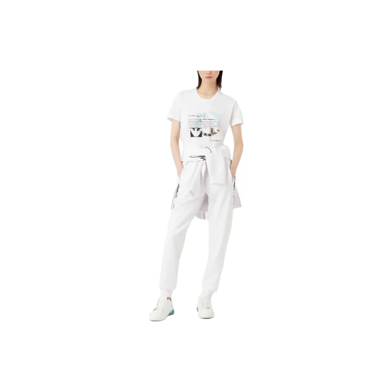 EMPORIO ARMANI T Shirts Women's White-1