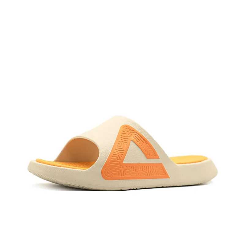 PEAK State Pole Classic Drag Quiet Massage Slide Slippers Unisex Orange-1