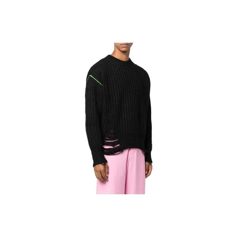 MSGM SS22 Sweater Women's Black-3