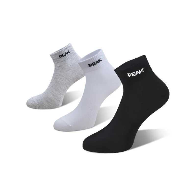 PEAK Mid-Calf Socks Unisex Multi-double Loading-9