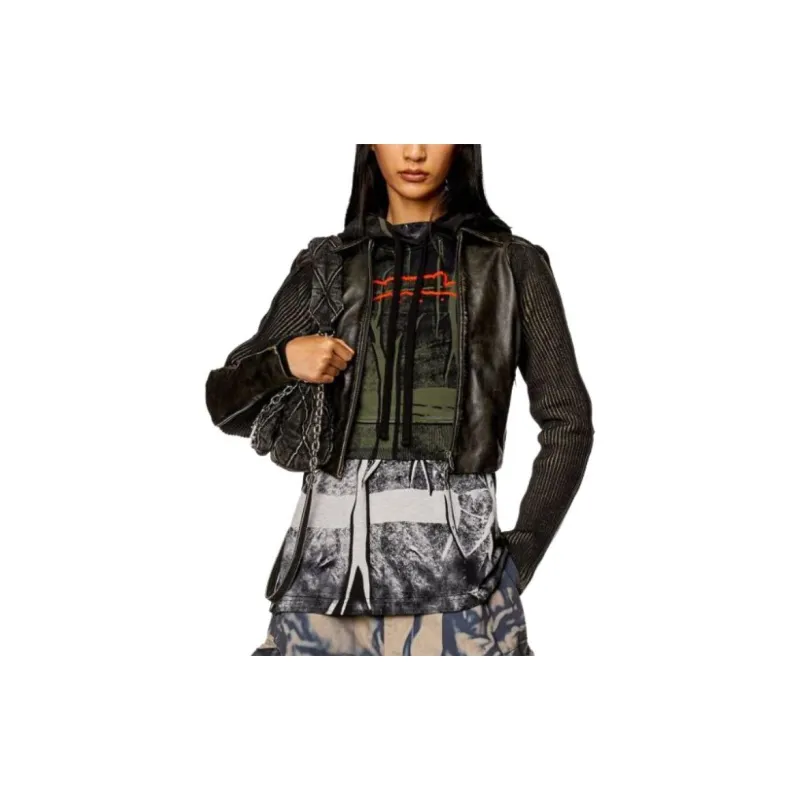 DIESEL FW23 Sweatshirt Women's Green-1