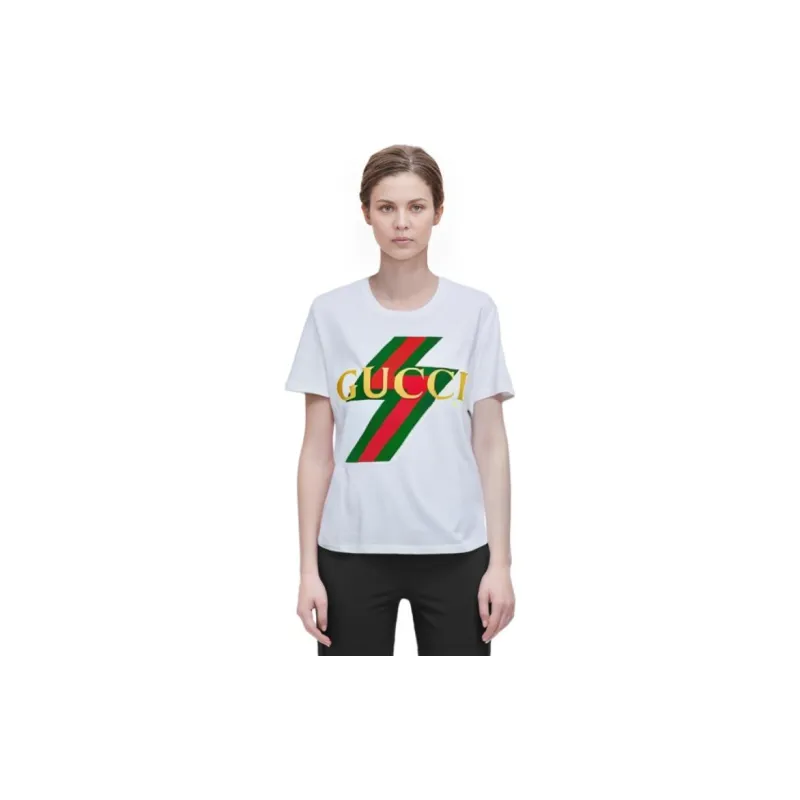 GUCCI T Shirts Women's Beige-3