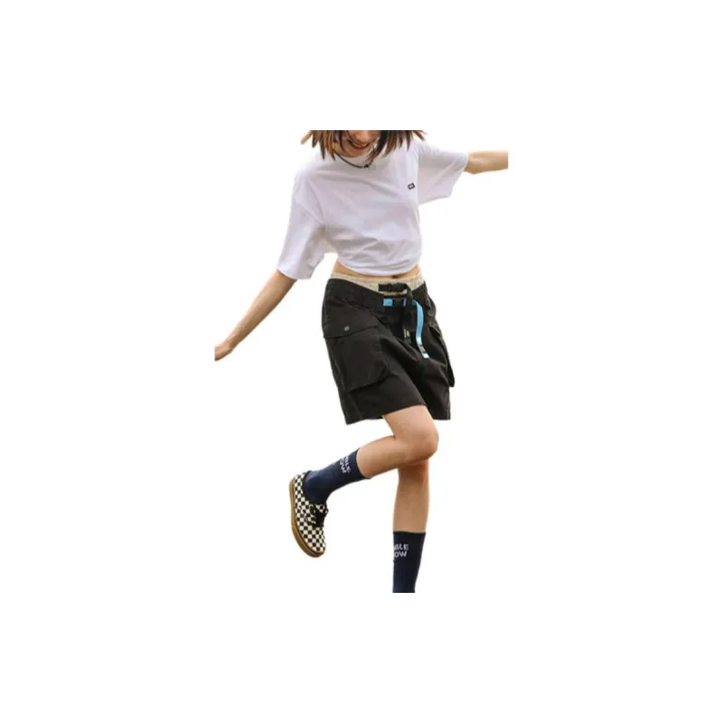 Vans Cargo Short Skirts Women's Black-3