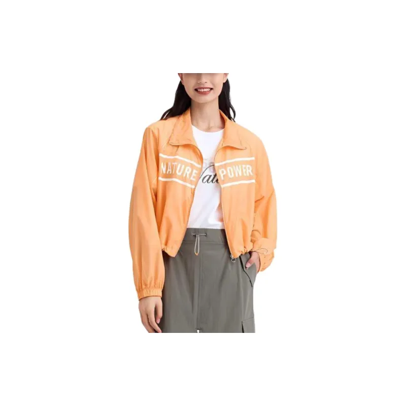 XTEP Sun Protection Clothing Women's Che Chrysanthemum Orange-2