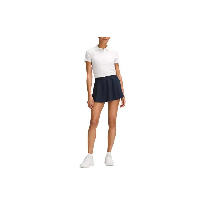 Lululemon x Narrow Waistband SS24 Casual Short Skirts Women's Marine Blue-1