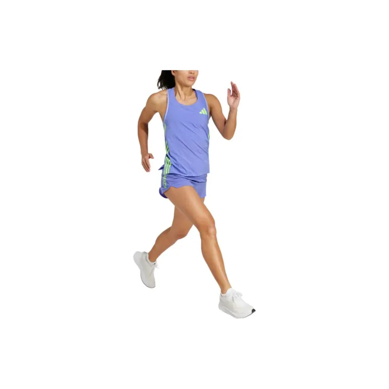 Adidas Adizero RUNNING TANK TOP Sport Vests Women's Blue-2