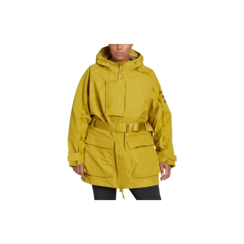 Adidas TERREX CT XPLORIC RAIN.RDY JACKET PLUS SIZE Jackets Coats Women's Pulse Olive-1
