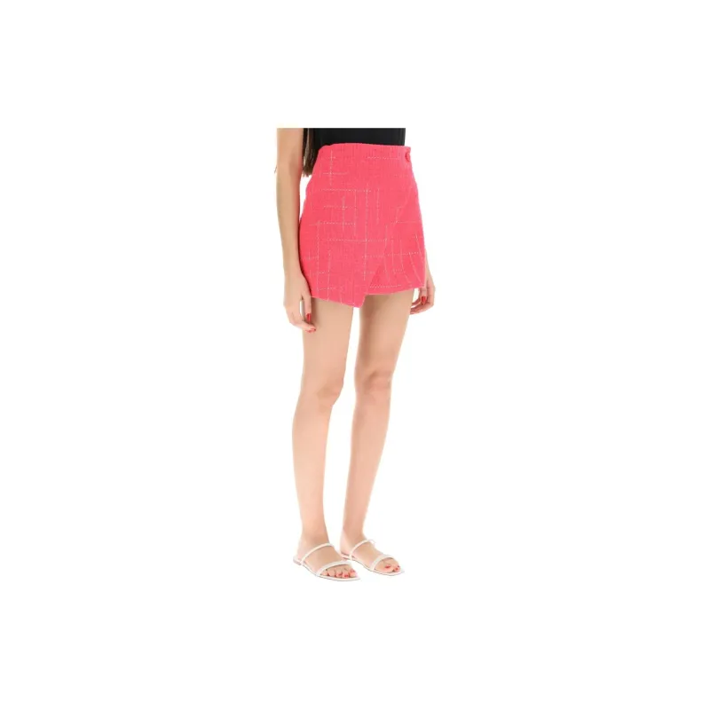 Saks Potts Casual Short Skirts Women's Pink-2