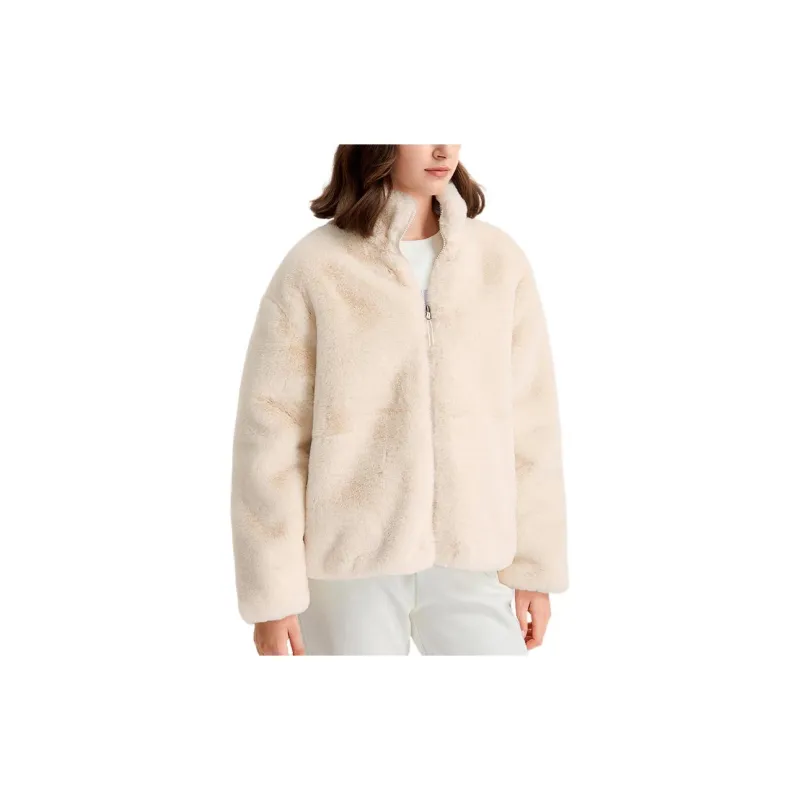 THE NORTH FACE Velvet Jackets Women's White-2