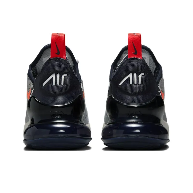 Nike Air Max 270 GS 'Light Smoke Grey Dark Obsidian'-4