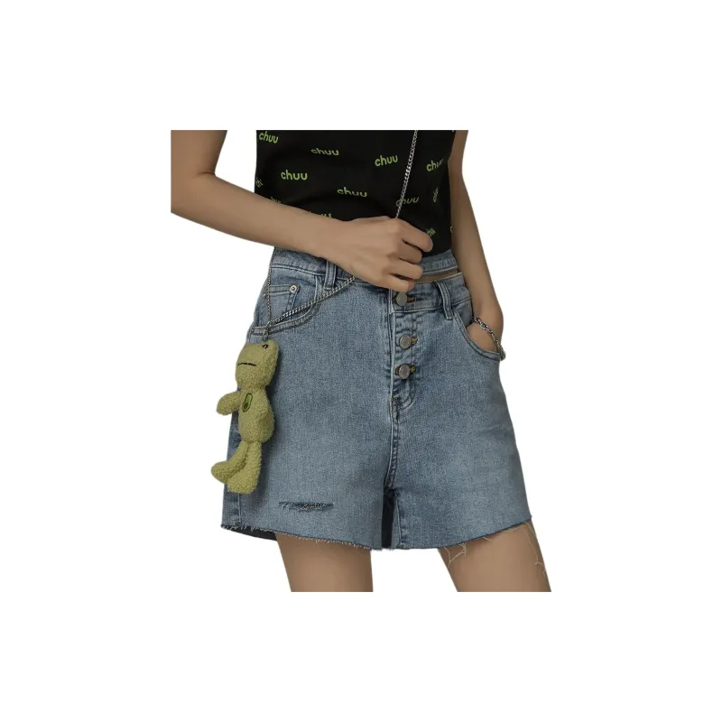 CHUU Denim Shorts Women's Denim Blue-1