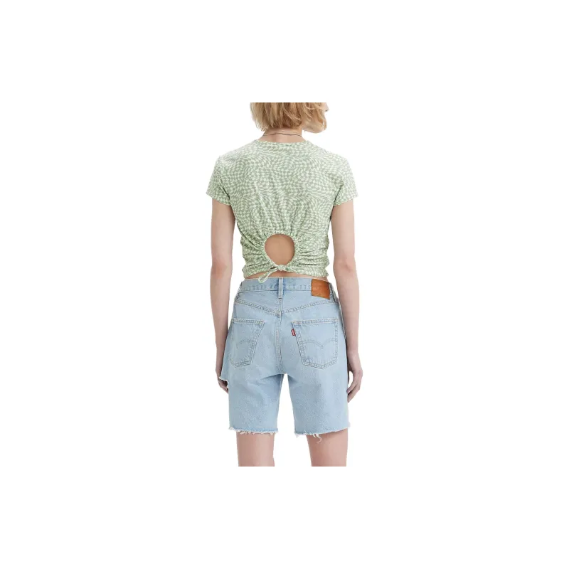 Levis Crop Tops Women's Green-2