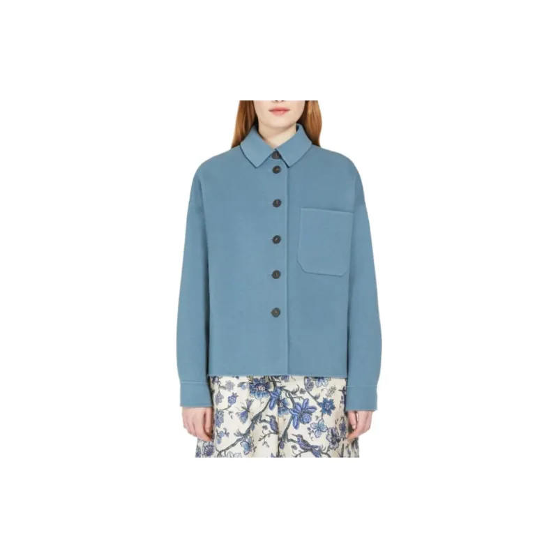 WEEKEND MaxMara Jackets & Coats Women's Stone Blue-2