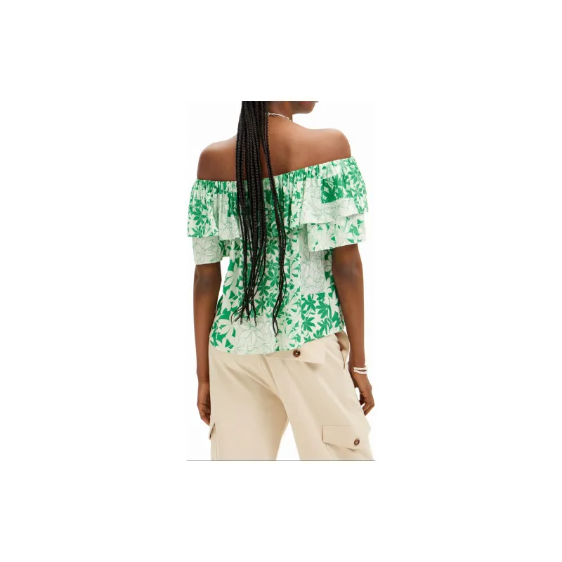 Desigual Shirts Women's Green-2