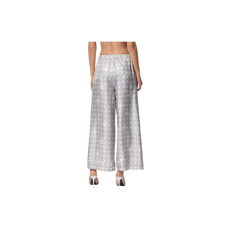 VERSACE Stella Marina Logo-Patch Trousers-2