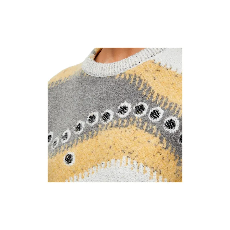 LOEWE Pattern Jacquard Crewneck Jumper-4