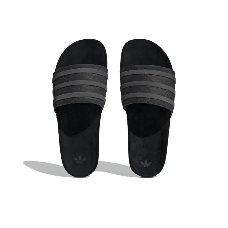 Adidas Embossed logo Stripe detail Slides-2