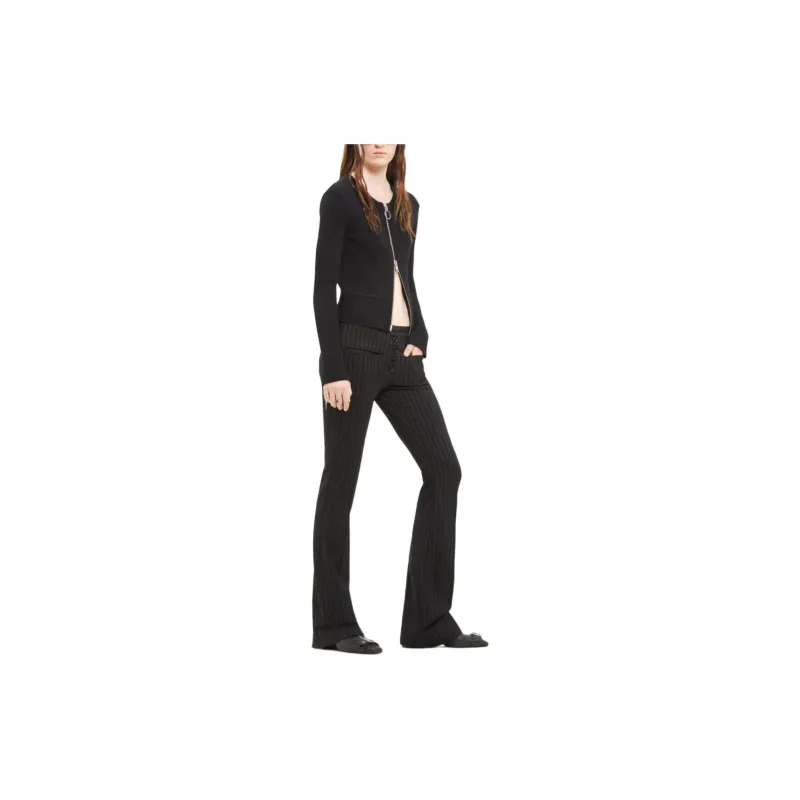 Courrèges Heritage Ribbed knit Cardigan-3