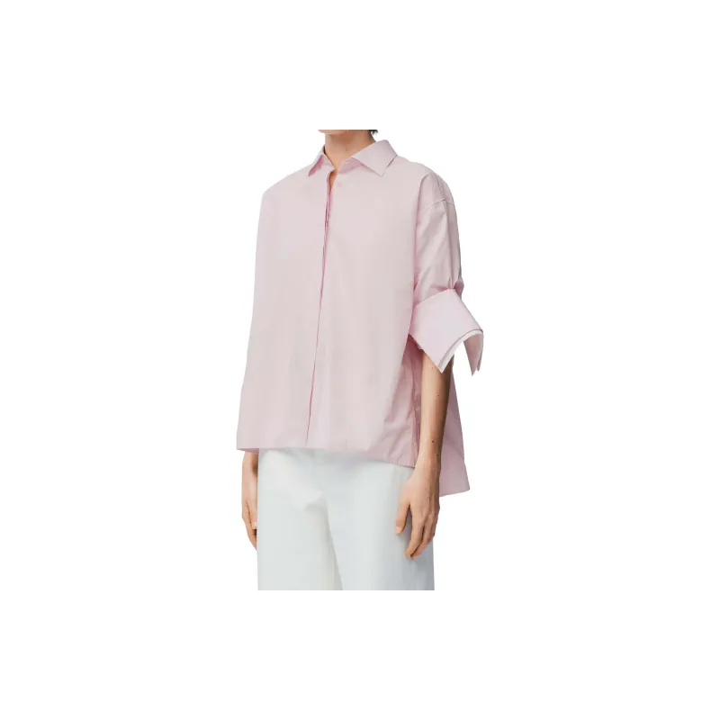 LOEWE Turn Up Long Sleeved Shirt-3