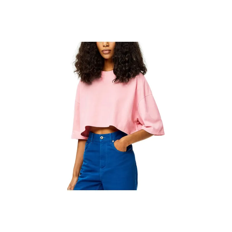 LOEWE SS22 Crop Tops Women's Pink-3