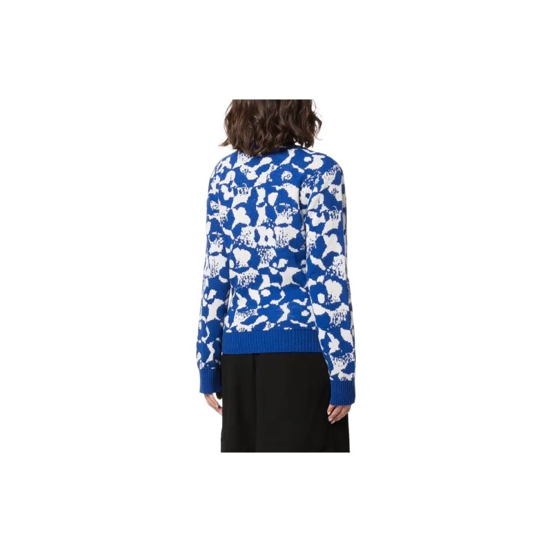 GANNI SS22 Fitted Knitwear Women's Blue-3