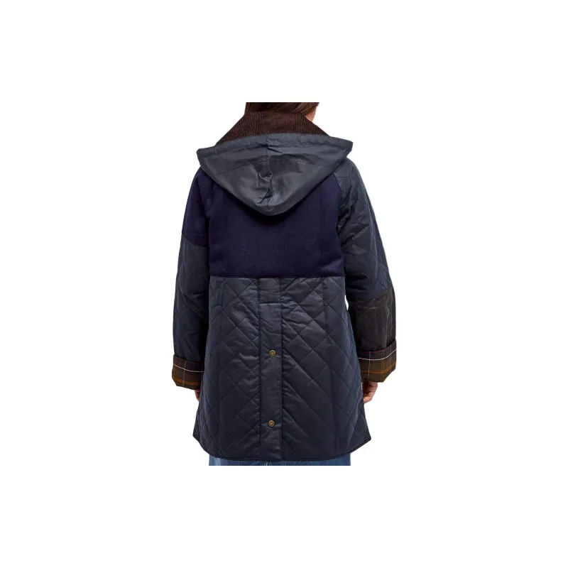 BARBOUR x GANNI Jackets Coats Women's Dark Blue-4