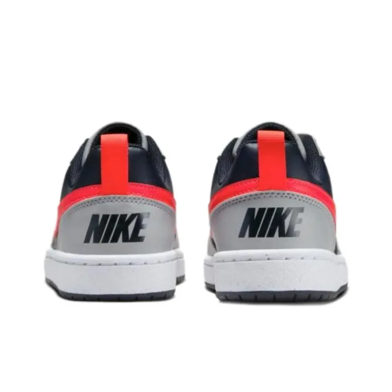 Nike Court Borough Low Bright Crimson GS-4