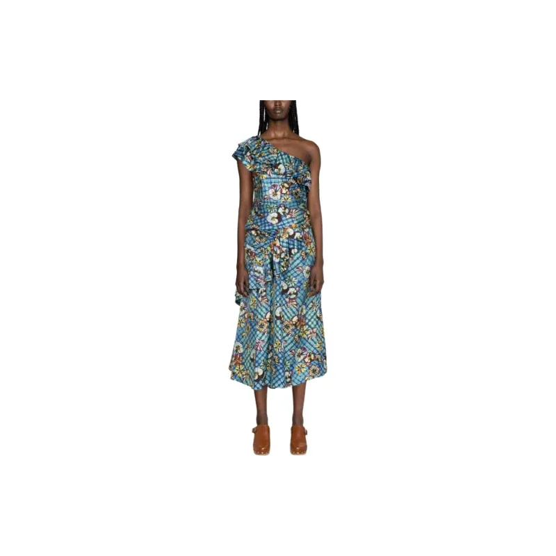 Ulla Johnson Bridget Floral-print Silk Skirt-1