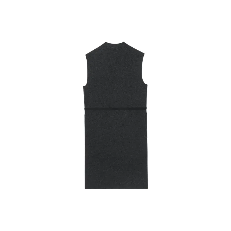 LACOSTE Sleeveless Dress Women's Dark Gray-1