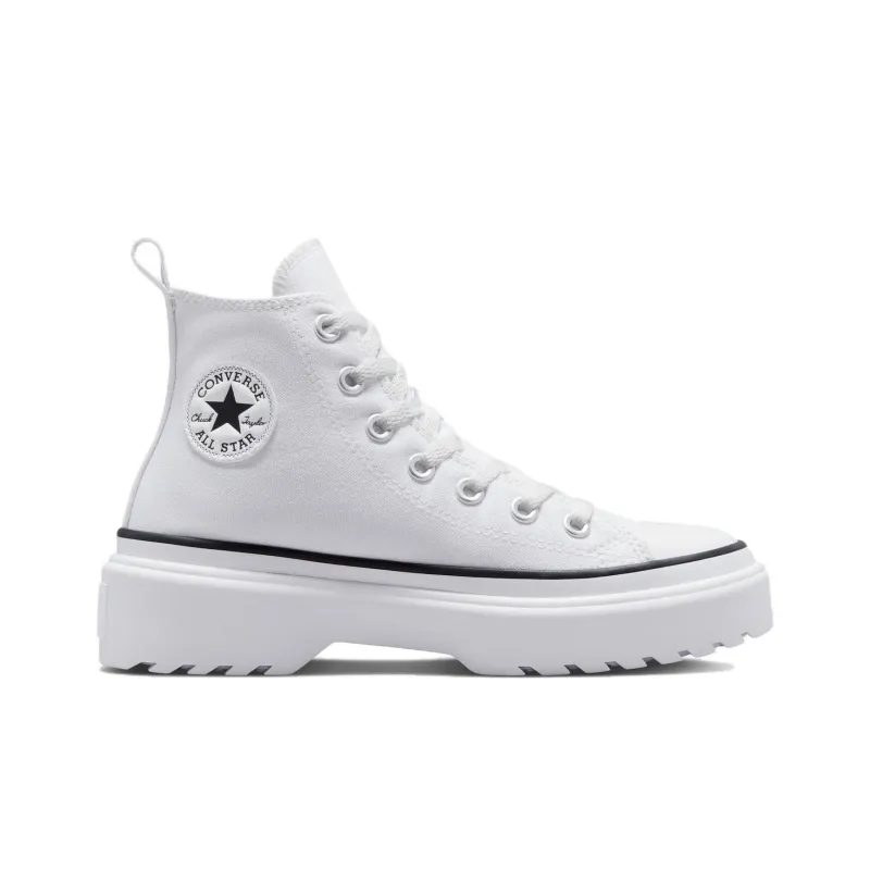 Converse Chuck Taylor All Star Shock Absorbers With Slip Resistant Features High Top Kids Canvas Shoes White Teenagers-1