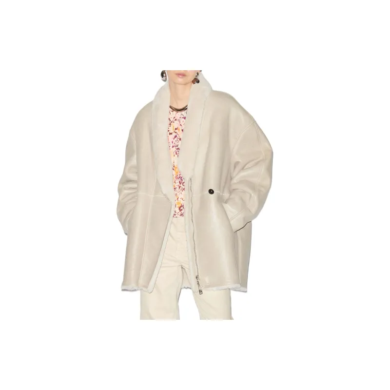ISABEL MARANT Elanore Reversible Coat-3