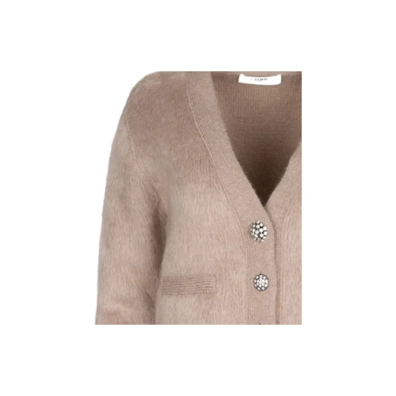 CELINE Button Up Knit Cardigan-3
