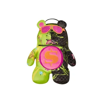 SPRAYGROUND Polyester Backpack Unisex Yellow Green