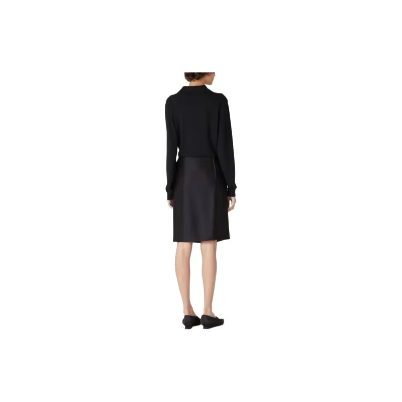 Loro Piana Amalie Skirt Casual Short Skirts Women's Black-3