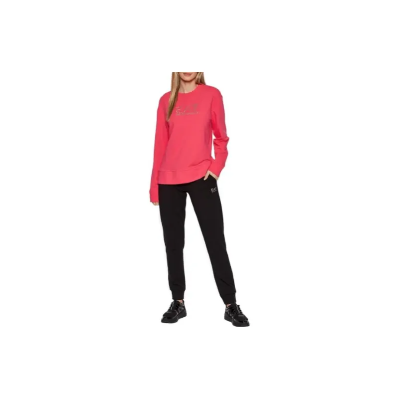 EMPORIO ARMANI EA7 Casual Suit Women's Pink-3